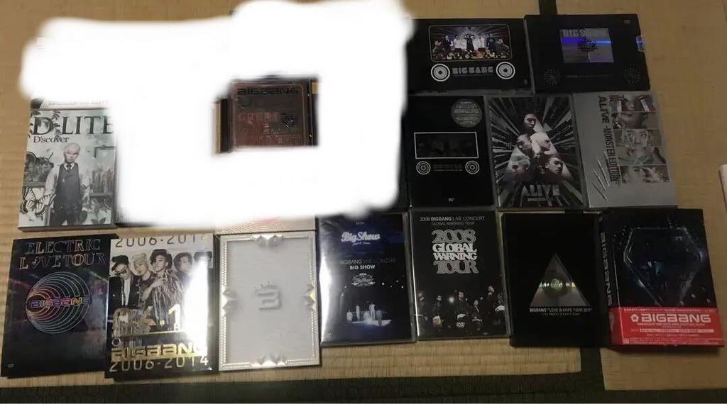[USED] Bigbang CD DVD 14-piece set