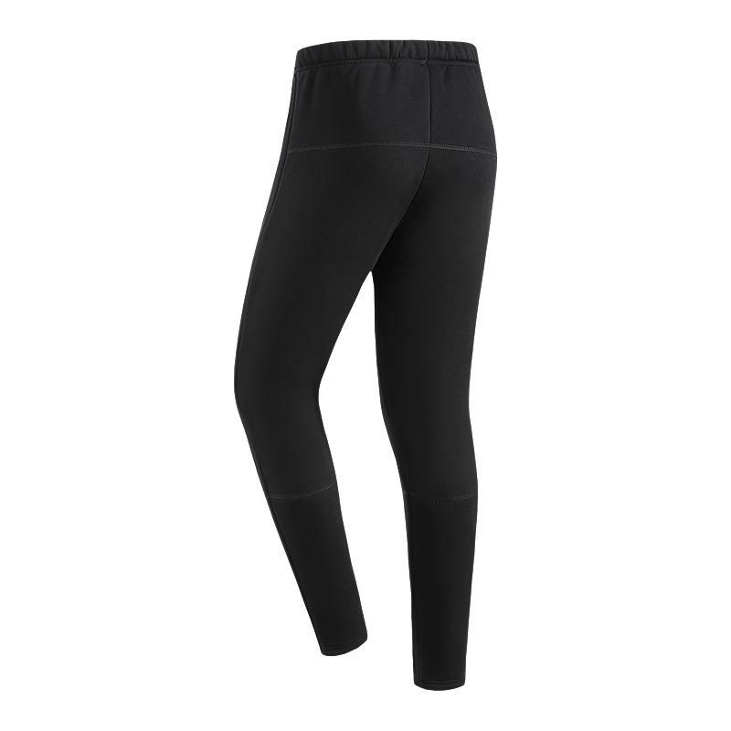 Unisex USB-Charged Heated Thermal Underwear Set with Constant Temperature Control and Plush Lining