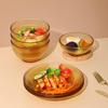 Westinghouse Polka Dot Heat-Resistant Glass Tableware Set