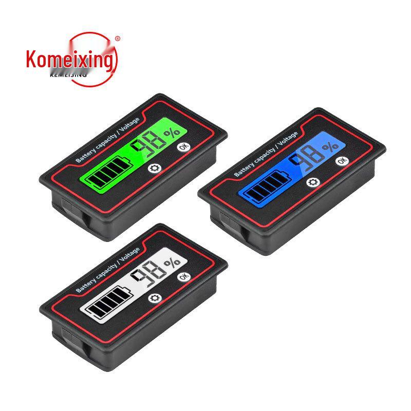 Universelle Spannung (12V-84V) Batterie-Leistungsmesser für Blei-Säure- & Lithium-Batterien