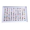 10 pairs of colored crystal zirconia rings alloy rings for ladies party rings