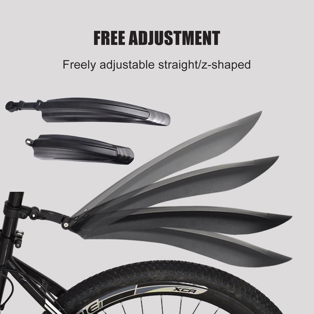 1set Road Bike Fenders Mudguard Universal Quick Disassembly Bike Front Rear Fender Mudflap for Mountain Road Bike accessories