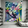 Cyberpunk Pattern Home Decor Tapestry, Wall Hanging, Decorative RV Wall Cloth.MGT0918468