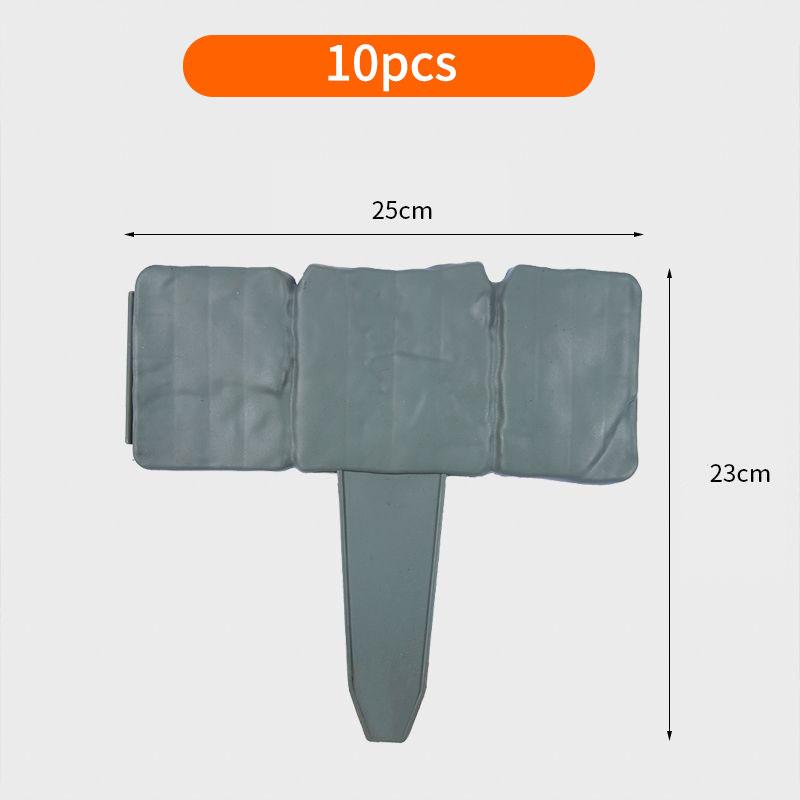 

Plastic Fence Garden Guardrail Imitation Plant Support Pile Courtyard Landscape Plant Fence Post Repair Stakes Garden Gadgets (As shown-15871)-