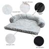 Large Round Comfortable Plush Kennel Plush Blanket Dual-use One Pet Kennel Dog Sofa Bed Pet Supplies Washable Soft Warm Nest Bed