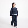 Girls' 3D Bow Sweatshirt & Wide-Leg Pants Set