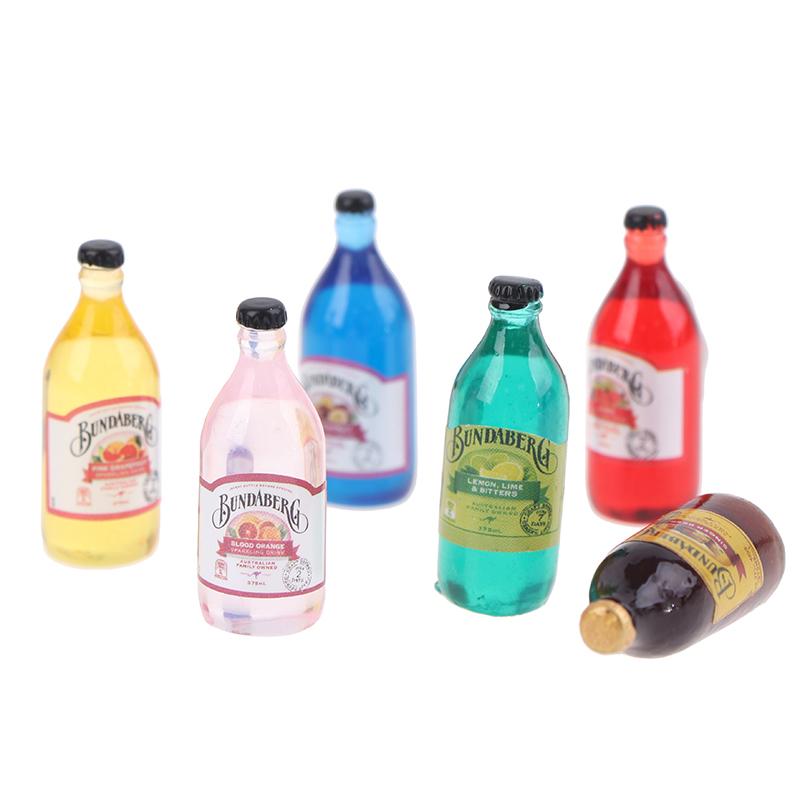 10 buc 1/12 mini sticle de băuturi pentru casă de păpuși, sticle de vin simulate, model păpușă, sufragerie, decor bucătărie, păpuși, accesorii pentru bar, jucărie