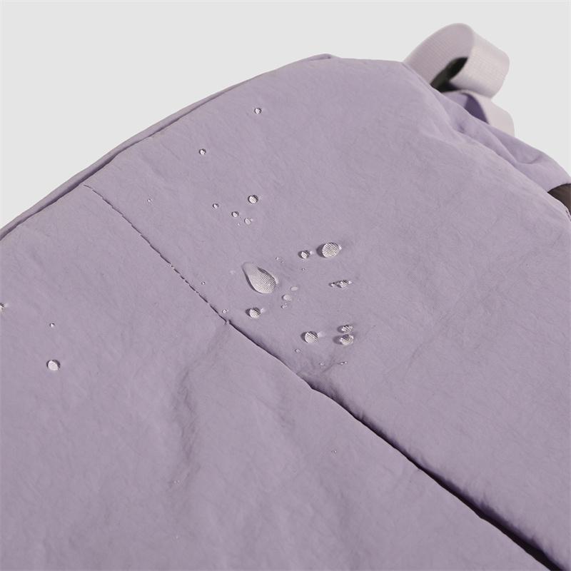 Unisex Backpack Color Block Nylon Backpack Outdoor Travel Bag