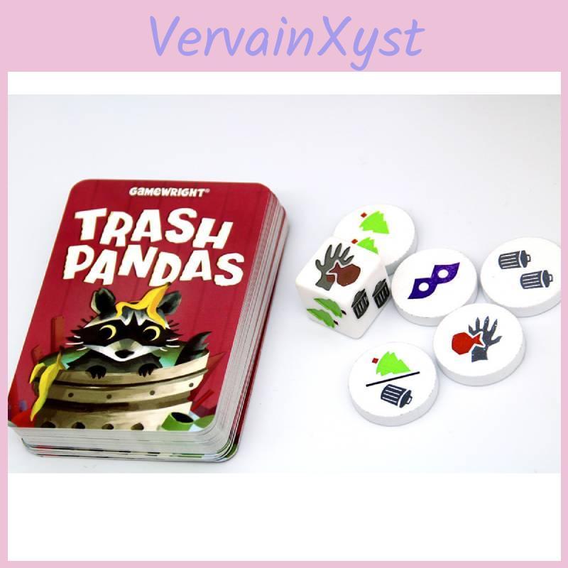 Creative Trash Pandas Gioco di Carte Inglese Per Bambini e Adulti Con Meccaniche Divertenti