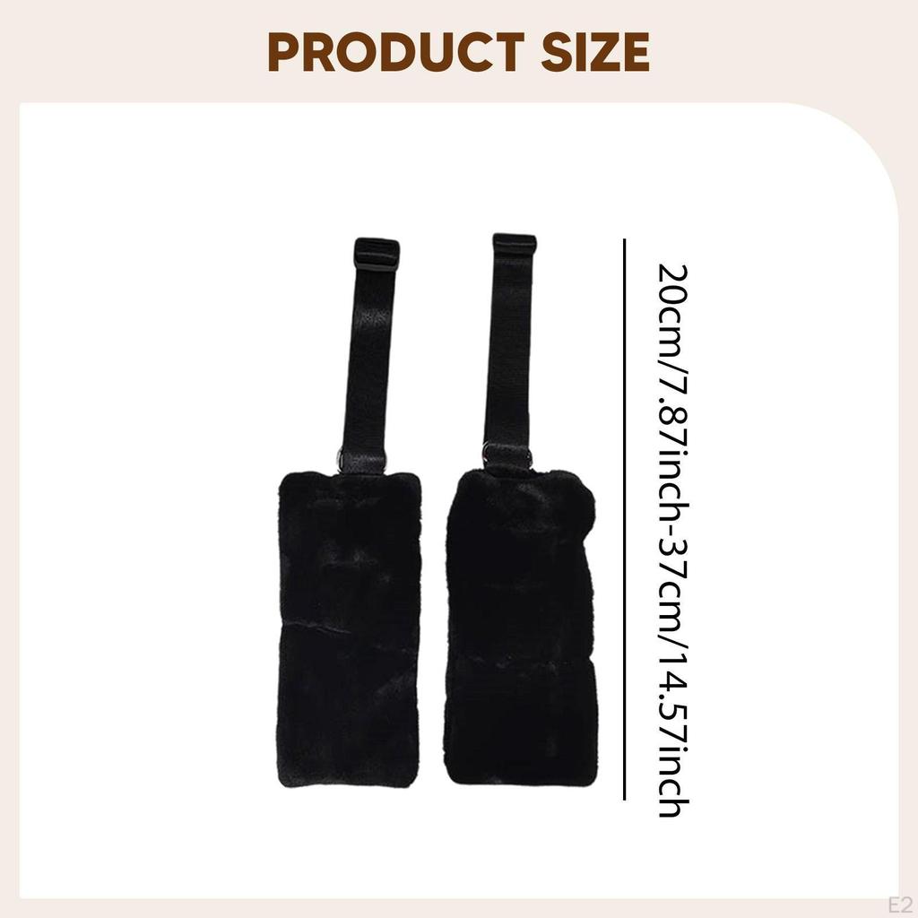 Pilates Straps, Training Accessories, Adjustable, Comfortable Plush Straps for Exercises, Suitable