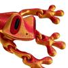 3D Printed Frog Refrigerator Magnet Movable Joints Frog Fidget Toy Articulated Animal Model Figurine Fridge Magnetic Frog Decoration Ornament