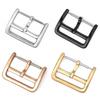 Stainless Steel Watch Band Buckle Pin Clasp for Leather Band Strap Replacement Buckle 12/14/16/17/18/20/22mm Watch Accessories