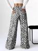 Leopardenmuster Weite Leggings - Europäischer und Amerikanischer Stil