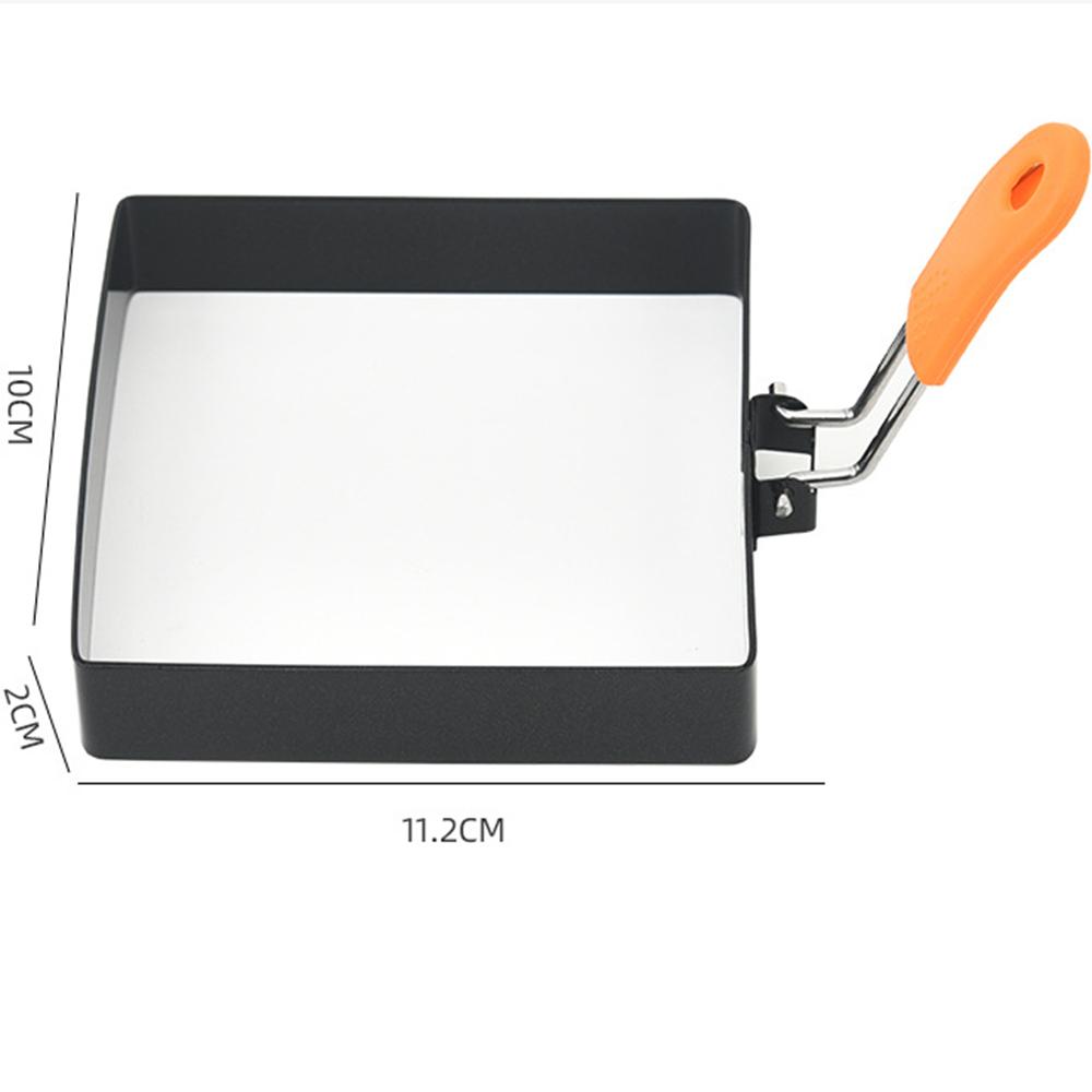 Omelette Models Stainless Steel Pancake Mold Square Mold Non-Stick Omelet Maker For Food Presentation Breakfast Prep Culinary