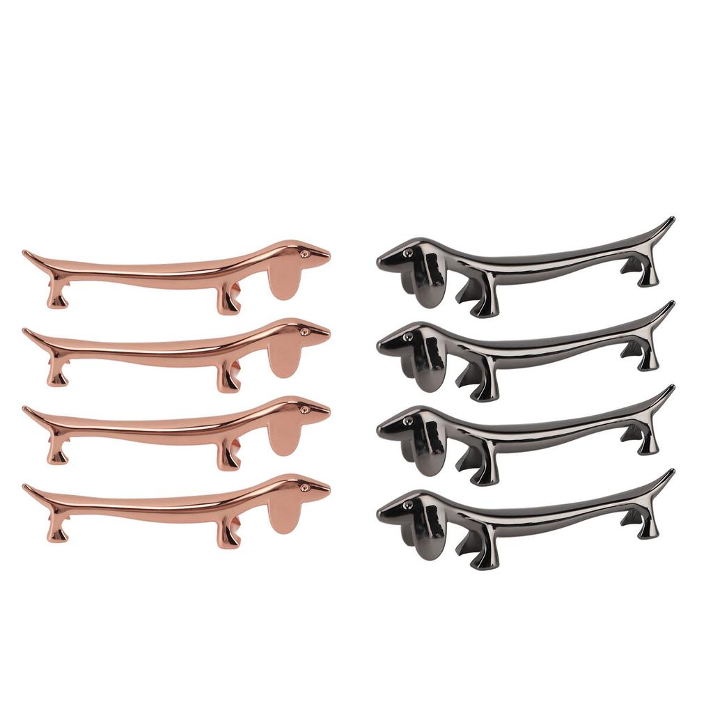 4 KS Podložka pod hůlky Zinková slitina Pokovování Opakovaně použitelná Stojan na večeřovou lžíci pro držení lžíce vidličky