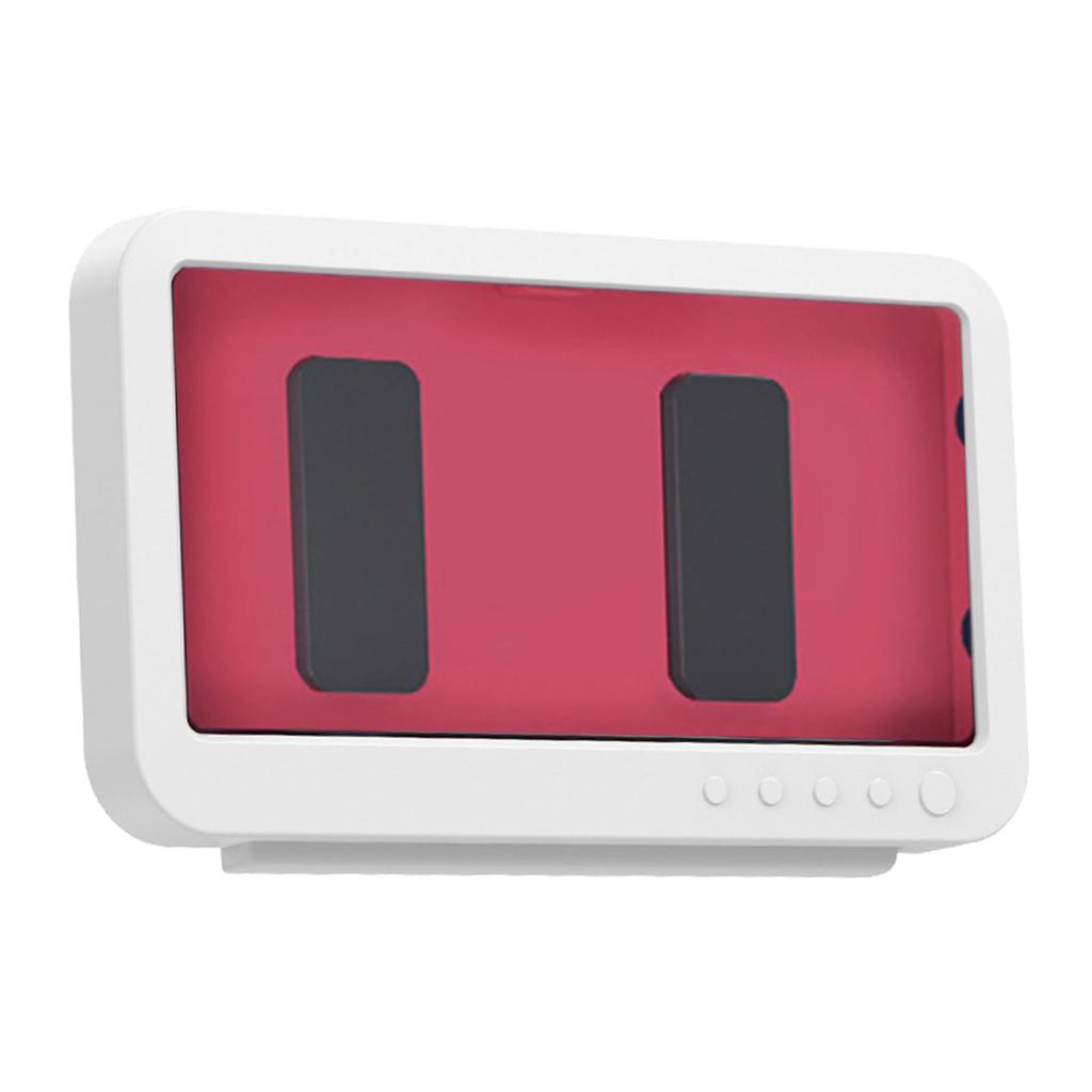 Waterproof 360° Rotation, Anti-Fog Mirror/Wall Mount Phone Holder for Shower Bathroom, Kitchen,