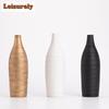 Threaded Needle Mouth  Ceramic Vase For Flowers, Decorative Floral Arrangement Display Flower Insert Creative Little Flower Vase