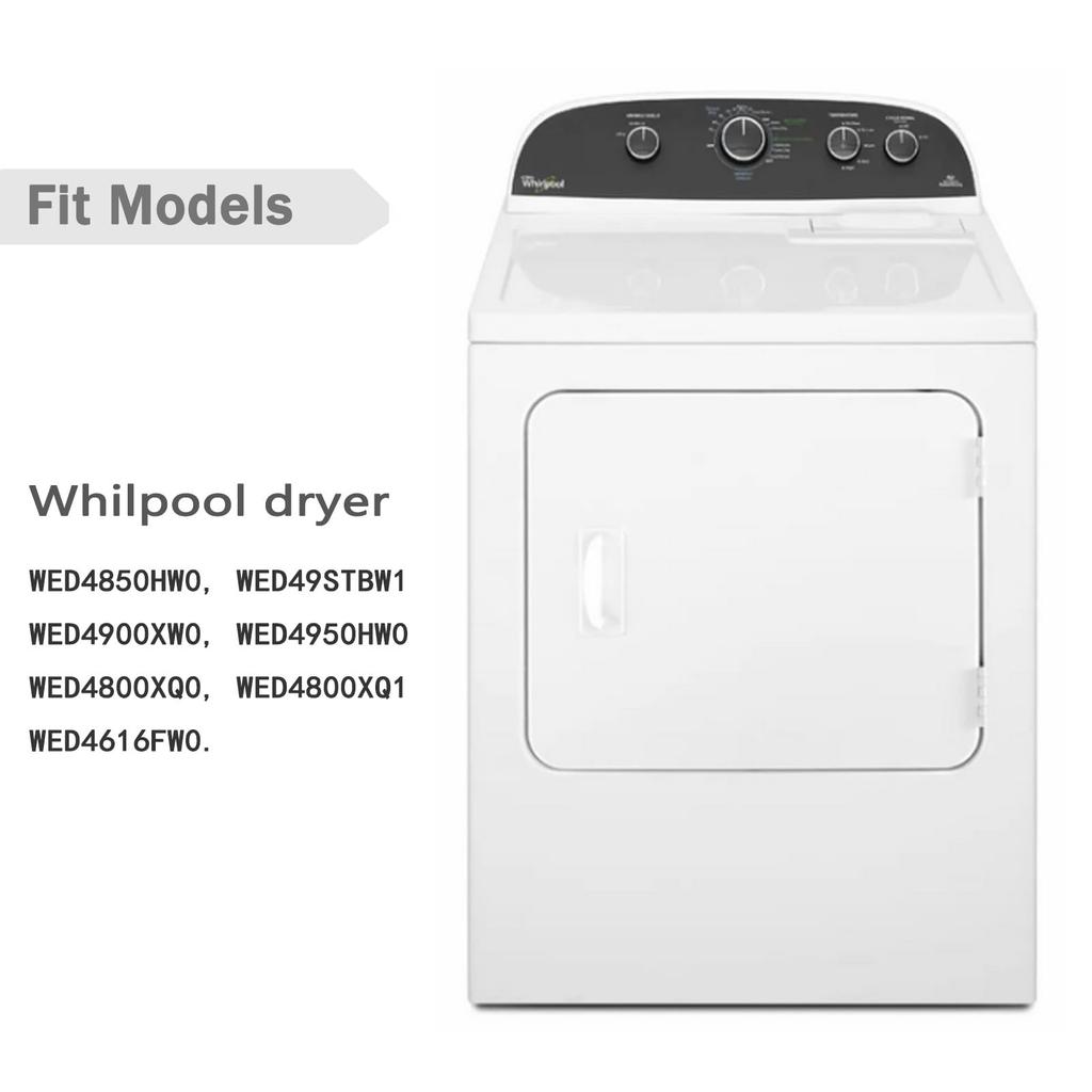 Replacement dryer heating element kit for and WED4616FW0 Whirl-pool WED4850HW0, WED49STBW1, WED4900XW0, WED4950HW0, WED4800XQ0, WED4800XQ1, (279838)