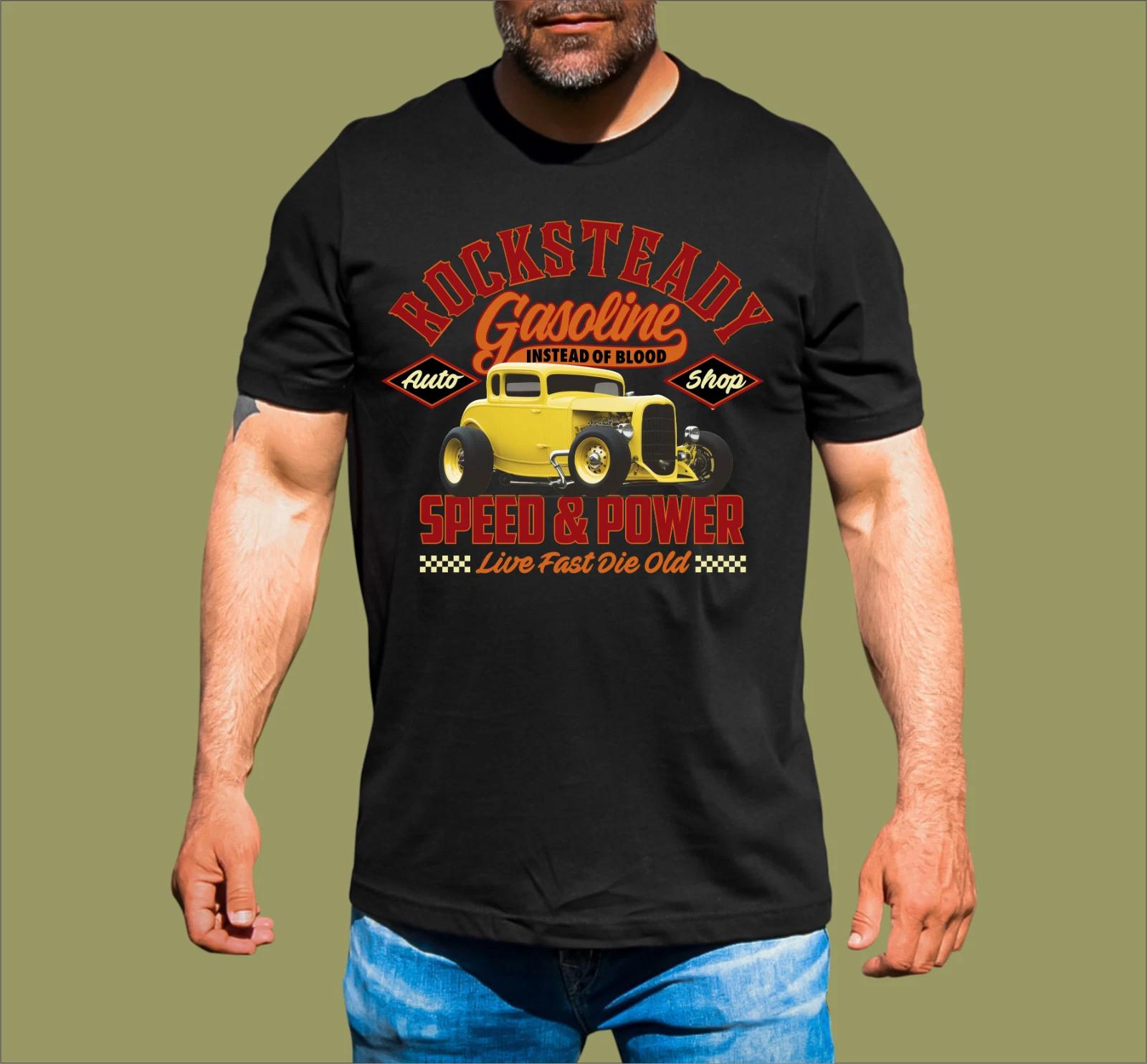 ROCKSTEADY HOT ROD T-SHIRT XL