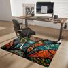 1pc Colorful Mandala Office Chair Mat - Festival Gift, Seasonal Decor, Suitable for Home and Office Use.P041