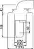 Miyako MB44CWM VP/VU50 Washing Machine Drain Trap, Clean Type