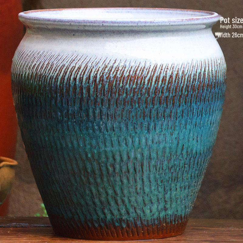 Extra Large Ceramic Succulent & Flower Pot for Trees and Plants