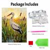 Crane pearl painting handmade DIY 5D creative ornaments living room home decoration painting