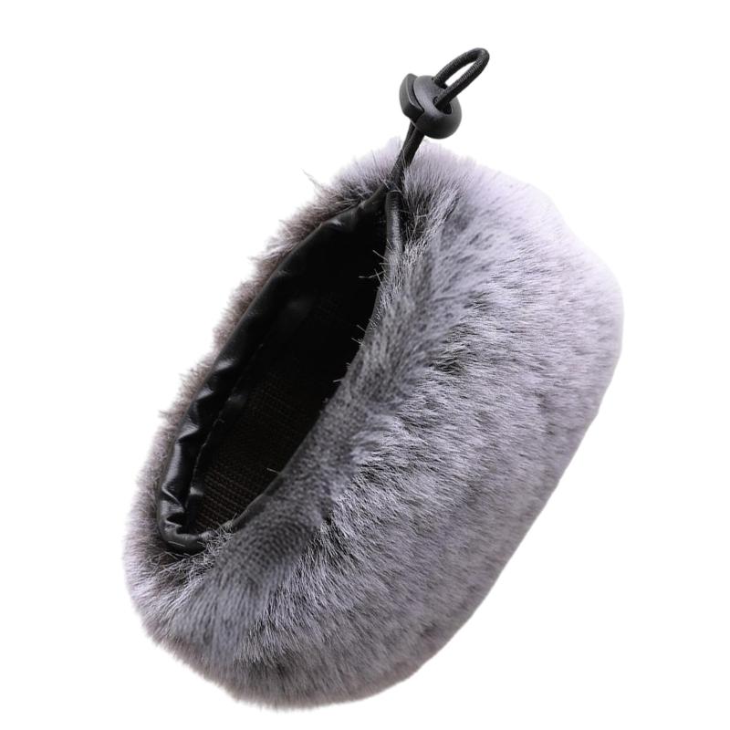 Furry Microphone Windscreen for PCM-D10 Recorder Outdoor Microphone Cover Windscreen Furry for Small Microphones
