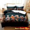 Tales of Arise Beding Set Einzelbett Doppelbett Bedrucktes Bettwäsche-Set Mit Kissenbezug Bett Weiche Bettdecke Weich Einzel Doppel Queen Super King-Size Abmessungend