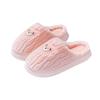 Cartoon lightweight stepping on shit cotton slippers autumn and winter indoor home warmth piled couple hair slippers
