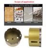Glass Diamond Hole Saw Wet Drilling Sintered Diamond Drill Bit New Coring Bit