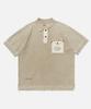 Mideueobdeiteu Garment Dye Print Polo Shirt_2Color
