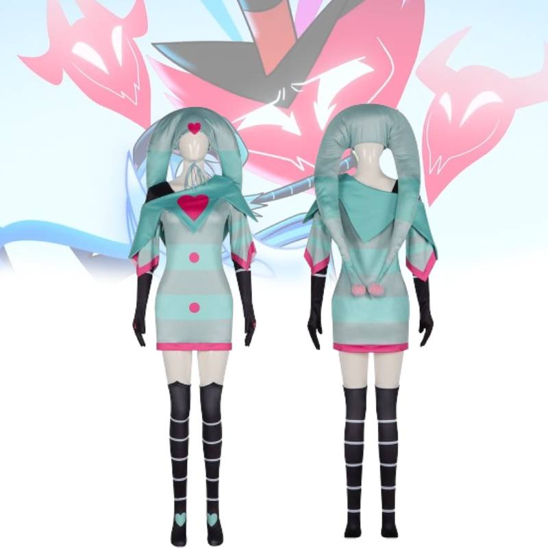 Hazbin Hotel Cosplay Set Stylish And Comfortable Classic Costumes Halloween