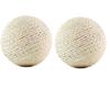2Pcs Sisal Cat Scratching Ball 8cm Kitten Chasing Ball Cat Sounding Toys  Cat Accessories
