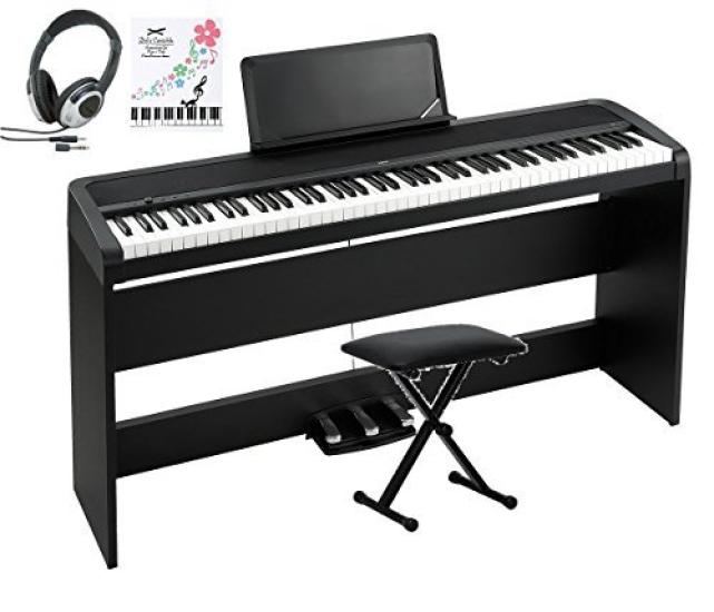 KORG B2SP BK Black Digital Cleaning Cloth Set B2 BK SP / Piano, Chair, Headphones,