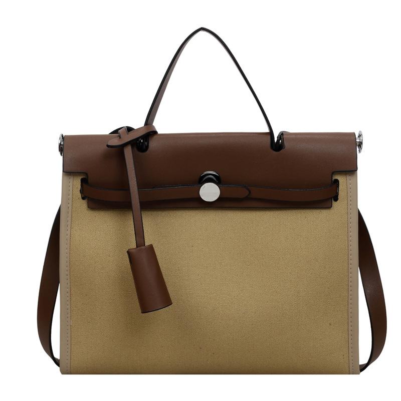 Summer New Foreign Style Texture Simple Trend Generous Bag Fashion Casual Fashion Women'S Shoulder Messenger Bag