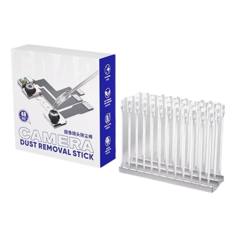 

48 шт. Очиститель линз камеры для мобильного телефона, гель из синтетической смолы, тип стика, инструмент для очистки линз камеры и ЖК-экрана 1