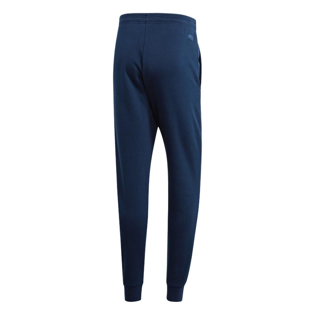 Adidas MUFC Mens Football Series SGR SW PNT Solid Color Comfortable Versatile Jogger Pants Men Pants Navy-Blue CW7659