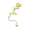 1 Set Classic Style Metal Bookmark Golden Golden Rose Bookmarks Christmas Gift   Lovers