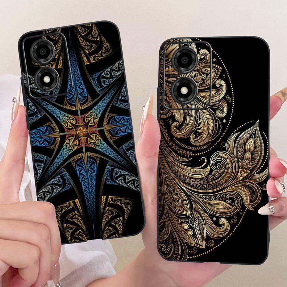 Fashion Cool Case For Motorola Moto E14 Soft Black Silicone TPU Back Cover For Moto E14 Phone Cases