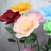 NEW 40cm Artificial Flower Large Size Outdoor Use PE Foam Flower Foam Material New Design Photo Booth Backdrop Wedding Backdrop