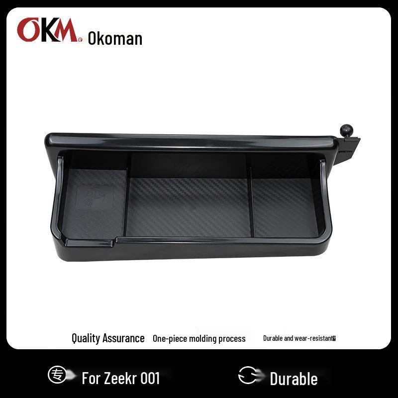 

22-23 Zeekr 001 Dashboard & Console Rear Storage Box with Phone Holder