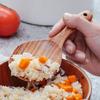 Large Scoop Rice Scoop Spoon Non-Stick Surface Multipurpose Rice Paddle Ergonomic Design Eco-Friendly Wooden Spoon