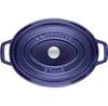 Casserole Zwilling Staub Oval 37,5x31cm Dark Blue 5,5l (40510-289-0)
