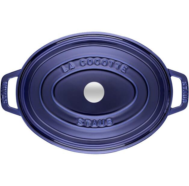 Casserole Zwilling Staub Oval 37,5x31cm Dark Blue 5,5l (40510-289-0)