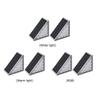 2 Pack Solar Landscape Light Ip67 Waterproof Stair Step Paver Lamp White/warm White/rgb Color for Outdoor Garden Courtyard Decor