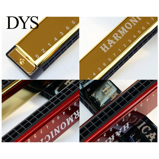 C 24 otwory harmonijka Tremolo Musical Armonica instrumenty dęte drewniane usta Ogan