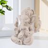 Ganesha Elephant Statue Elephant Lord Sculpture Hindu Elephant Statue Resin for Home Room Decoration