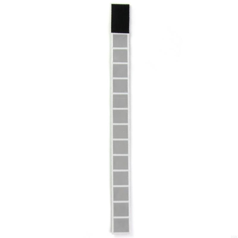 Reflective Bands Reflective Wrist Band Reflective Arm Bands for Wrist Arm Ankle серебро белый