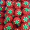 Crispy Strawberry Handmade Squishy Ball Diy Crispy Crinkly Building Block Stress Relief Toy Cross Border Bestseller Gift